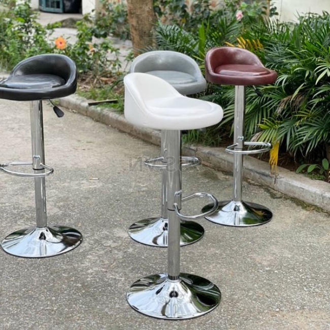 Ghế bar mini nệm tròn bọc da nhiều màu: SG - 4143 - $hienthicat